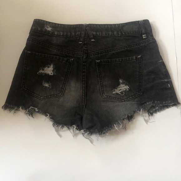 Garage Distressed Denim Shorts 9 - Picture 5 of 6